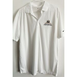 Nike • NWT White Joey Porter Sr Joey Porter Jr Celebrity Golf Classic Polo